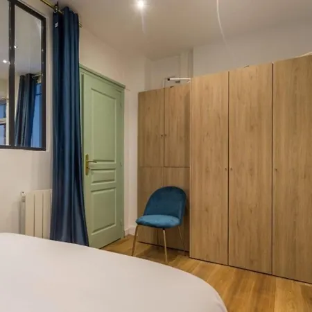 3-cozy#1br#père-lachaise#nation Appartamento